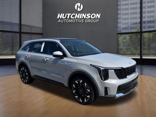 Gray 2025 Kia Sorento SX