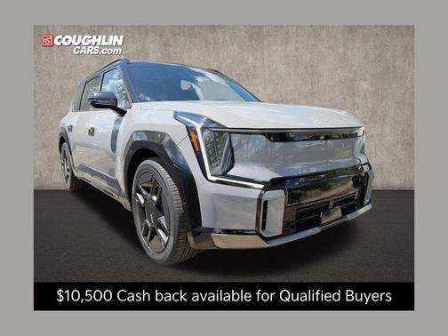 Gray / Black 2026 Kia EV9 GT-Line