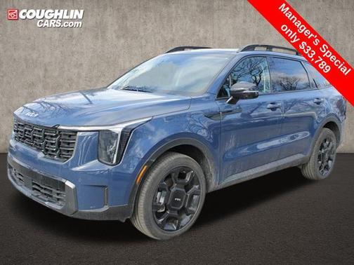 Midnight Lake Blue 2024 Kia Sorento EX