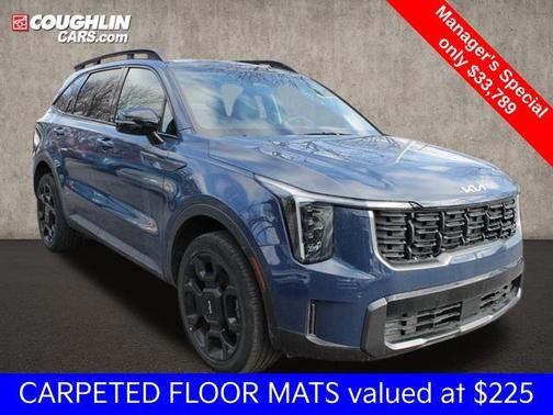 Midnight Lake Blue 2024 Kia Sorento EX