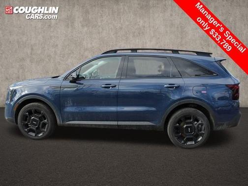 Midnight Lake Blue 2024 Kia Sorento EX