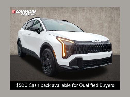 Glacial White Pearl 2026 Kia Sportage X-Line