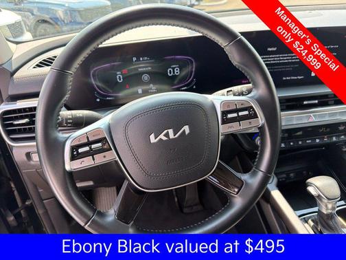 Ebony Black 2024 Kia Telluride S