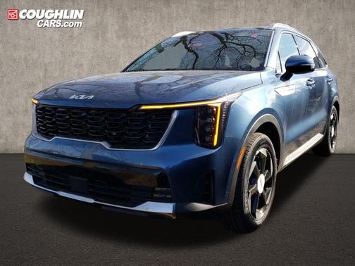 Mineral Blue 2026 Kia Sorento Hybrid EX