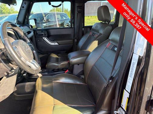 Black Clearcoat 2011 Jeep Wrangler Unlimited 70th Anniversary