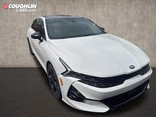 Glacial White Pearl 2021 Kia K5 GT-Line
