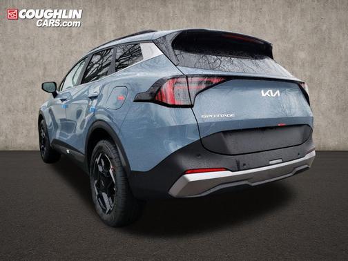 Heritage Blue 2026 Kia Sportage Hybrid EX