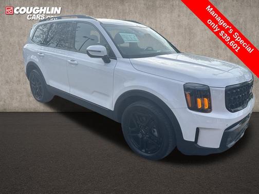 Glacial White Pearl 2024 Kia Telluride SX X-Line
