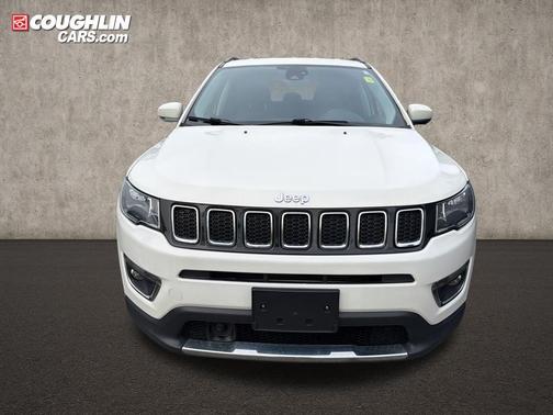 White Clearcoat 2021 Jeep Compass Limited