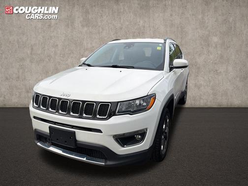White Clearcoat 2021 Jeep Compass Limited