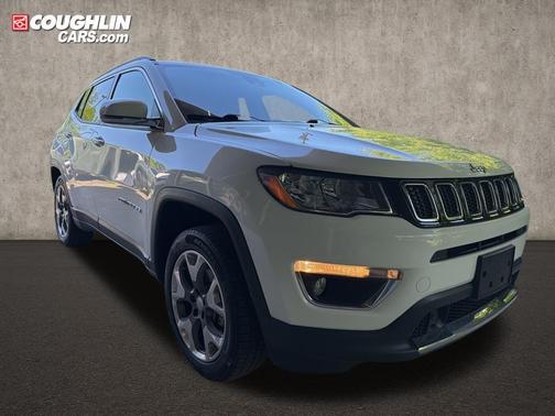 White Clearcoat 2021 Jeep Compass Limited