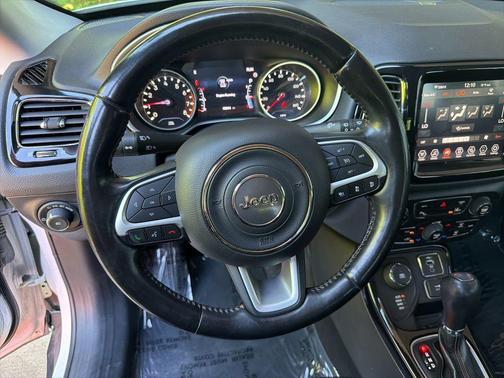 White Clearcoat 2021 Jeep Compass Limited