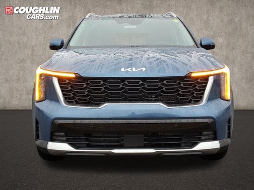 Mineral Blue 2026 Kia Sorento Hybrid EX