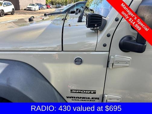 2017 Jeep Wrangler Unlimited Sport