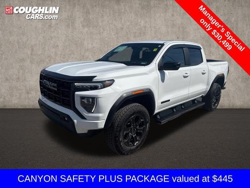 Summit White 2024 GMC Canyon Elevation