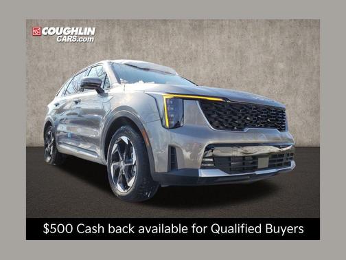 Volcanic Sand 2026 Kia Sorento Hybrid EX