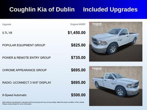 Bright White Clearcoat 2020 RAM 1500 Tradesman