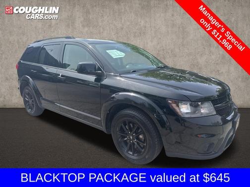 Pitch Black Clearcoat 2019 Dodge Journey SE