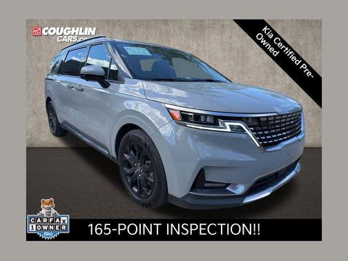 Ceramic Silver 2024 Kia Carnival SX Prestige