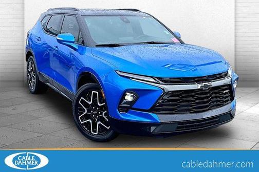 Rip Tide Blue 2026 Chevrolet Blazer RS