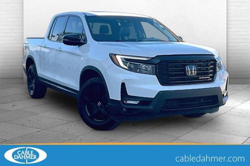 Platinum White Pearl 2022 Honda Ridgeline Black Edition