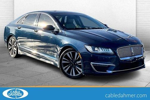 Midnight Sapphire Blue Metallic 2017 Lincoln MKZ Reserve