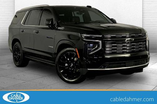 Black 2025 Chevrolet Tahoe High Country