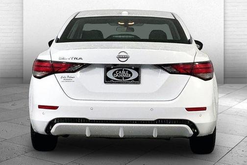 Cloud White 2025 Nissan Sentra SV