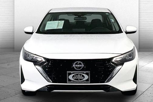 Cloud White 2025 Nissan Sentra SV