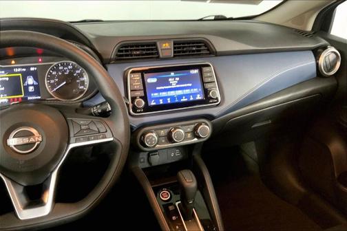 Black 2025 Nissan Versa 1.6 SV