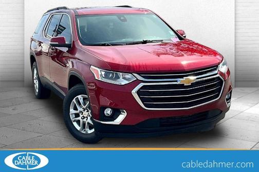 Cajun Red Tintcoat 2021 Chevrolet Traverse LT Leather