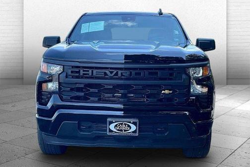 Black 2025 Chevrolet Silverado 1500 Custom