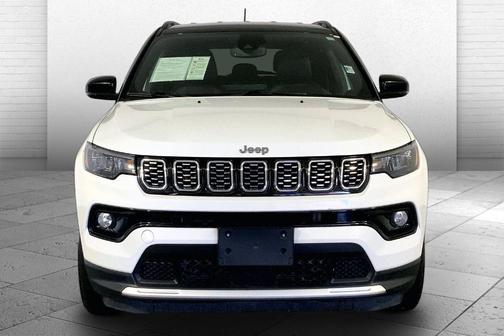 Bright White Clearcoat 2025 Jeep Compass Limited