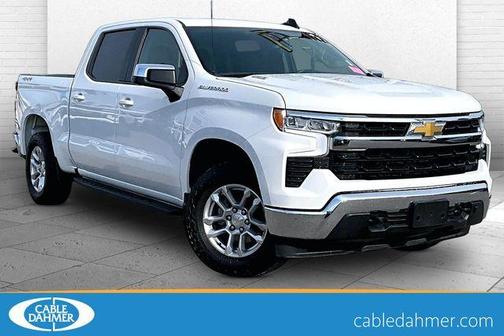 Summit White 2023 Chevrolet Silverado 1500 LT