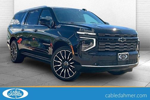 Black 2025 Chevrolet Suburban High Country