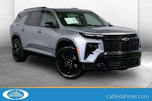 Sterling Gray Metallic 2024 Chevrolet Traverse RS
