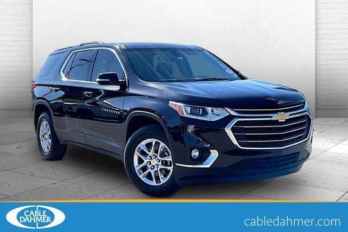 Mosaic Black Metallic 2019 Chevrolet Traverse LT Leather