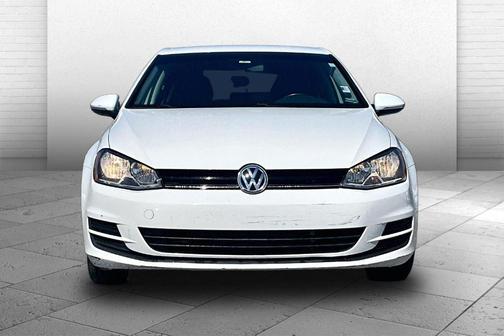 Pure White 2016 Volkswagen Golf TSI S 4-Door
