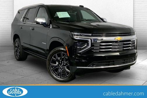 Black 2025 Chevrolet Tahoe Premier