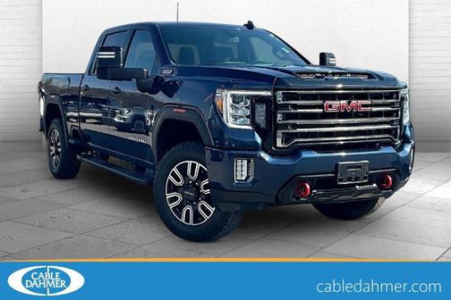 Pacific Blue Metallic 2023 GMC Sierra 2500 AT4
