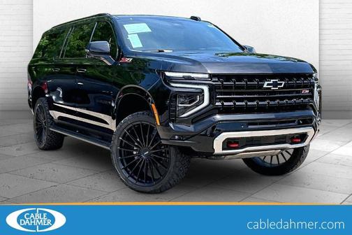 Black 2026 Chevrolet Suburban Z71