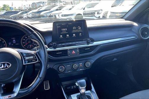 Aurora Black 2021 Kia Forte GT-Line