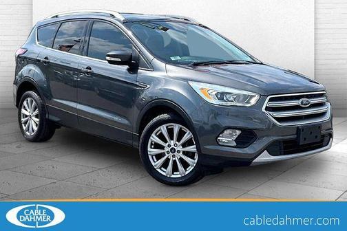 Ruby Red Metallic Tinted Clearcoat 2017 Ford Escape Titanium