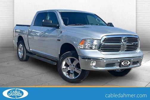 Bright Silver Clearcoat Metallic 2017 RAM 1500 Big Horn