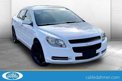 Summit White 2012 Chevrolet Malibu 1LT