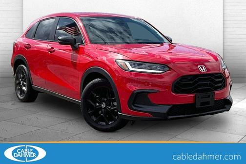 Milano Red 2023 Honda HR-V Sport