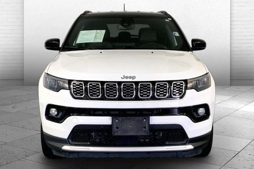 Bright White Clearcoat 2025 Jeep Compass Limited