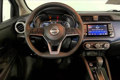 Black 2025 Nissan Versa 1.6 SV