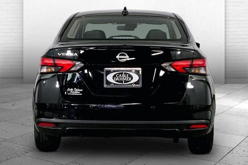 Black 2025 Nissan Versa 1.6 SV