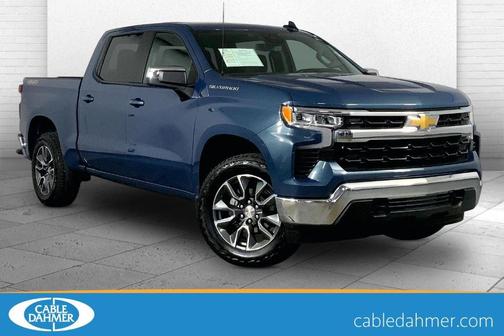 Lakeshore Blue Metallic 2024 Chevrolet Silverado 1500 LT